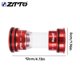 thumbnail image 4 of ZTTO Eje medio Eje de cerámica Pieza de repuesto Cambio directo Cambio portátil Handy Instalación Resistencia al desgaste Componentes de bicicleta para MTB BB209 Tipo 2 Vogacara OD002959-02B, 4 of 7