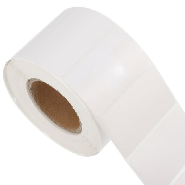 Miangastore White Thermal Printing Strip 800 Per Roll Reduced Friction Rectangular