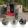 thumbnail image 4 of Lifetime 8 ft. x 12.5 ft. Outdoor Storage Shed, Gray - 60305, 4 of 11
