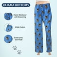 thumbnail image 2 of Comfies French Bulldog Unisex Cotton Blend Pajama Bottoms - Gift for Pet Lovers, 2 of 7