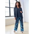 thumbnail image 4 of Roaman's Women's Plus Size Ultrasmooth Fabric Long Sleeve Cardigan, 4 of 5