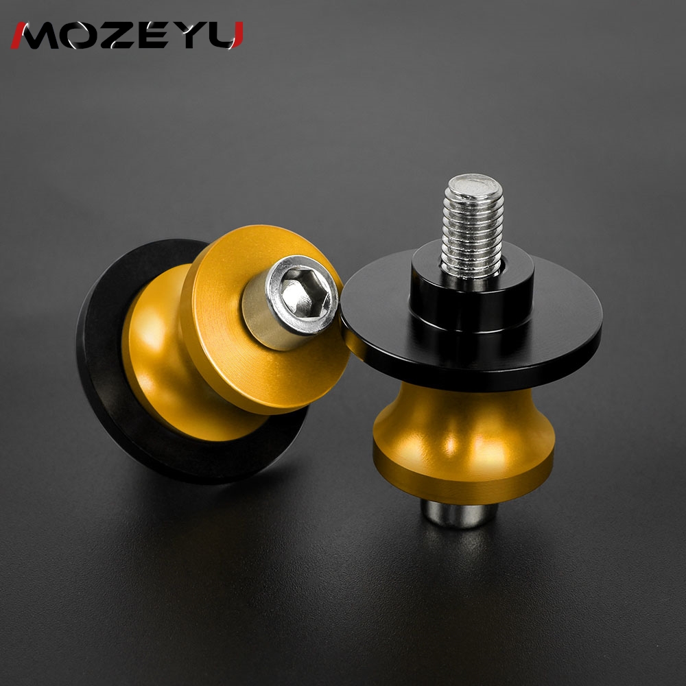 Bobs De Curseur CNC En Aluminium Pour CFMOTO 800MT/800NK 2023-2025 - Protection Bras Oscillant, Doré