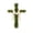 6ft, variant on MInHoues 6ft Pre-Lit Cross Christmas Tree with Warm LED Lights, Artificial Pine Easter Holiday Cross Tree with White Sash & Stand for Church Sanctuary Home Decor