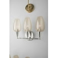 thumbnail image 2 of 4703-AGB-Hudson Valley Lighting-Longmont - Three Light Wall Sconce - 13.5 Inches Wide by 10.25 Inches High-Aged Brass Finish, 2 of 5