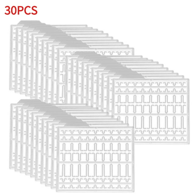 10-100 Pcs/set Leurres de Pêche à la Carpe Accessoires de Pêche 30 Pcs Blanc