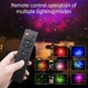 thumbnail image 4 of Lámpara de proyección de astronauta Robot cielo estrellado lámpara de proyección LED con control remoto y temporizador decoración del hogar decoración de dormitorio de Navidad esquí esquí Gafas de esquí, 4 of 5