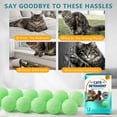 thumbnail image 5 of Cat Repellent Outdoor, Cat Deterrent Balls, Natural Cat Repellent Indoor, Keep Cats Scratch Away from Furniture, Keep Cats Off Yard Garden Lawn Plants, 12Pack, 5 of 9