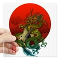thumbnail image 1 of CafePress - Dragon Original Sun 1 Square Sticker 3 X 3 - Square Sticker 3" x 3", 1 of 1