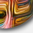 thumbnail image 3 of Designart - Fusion de Couleurs II - Art Mural Moderne Cercle de Métal, 3 of 5