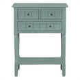 thumbnail image 2 of Console Table With 3 Drawers, Rectangular Accent Table With Open Storage Shelf, Narrow Sofa Side Table For Bedroom Living Room Entryway, 2 of 9