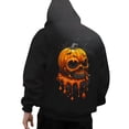 thumbnail image 4 of Donemore Men Casual Fashion Printed Pullover Drawstring Long Sleeve Hooded Sweatshirts, 4 of 6