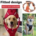 thumbnail image 3 of No Pull Dog Harness Reflective Adjustable Pet Vest Breathable Mesh Padding for Large Medium Small Dogs Walking Training Leash Set, 3 of 6