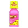 Pepto Bismol Liquid for Upset Stomach and Diarrhea Relief, Over-the-Counter Medicine, 4 Oz