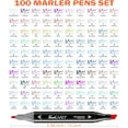 thumbnail image 2 of 100 Colors Dual Tip Alcohol Markers for Kids & Adults, 2 of 6