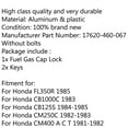 thumbnail image 5 of Fuel Gas Tank Cap Keys For Honda CM250C/400 CB450/750SC GL500/650 17620-460-067, 5 of 6