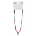 thumbnail image 4 of Time and Tru Goldtone Multicolored Bead Initial "R" Necklace, 4 of 6