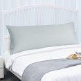 thumbnail image 3 of PiccoCasa 1Pc Pillowcase Zipper Long Staple Cotton, Queen Silver Grey, 3 of 10