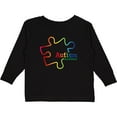 thumbnail image 3 of Inktastic Rainbow Gradient Autism Boys or Girls Long Sleeve Toddler T-Shirt, 3 of 5