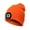 Orange, variant on Babibeauty LED Beanie with Lightweight, Neutral Winter Warm Knitted Cap, Headlight Flashlight for Running, Hiking, Camping Car, Technology Gifts for Men and Women, and Adolescents