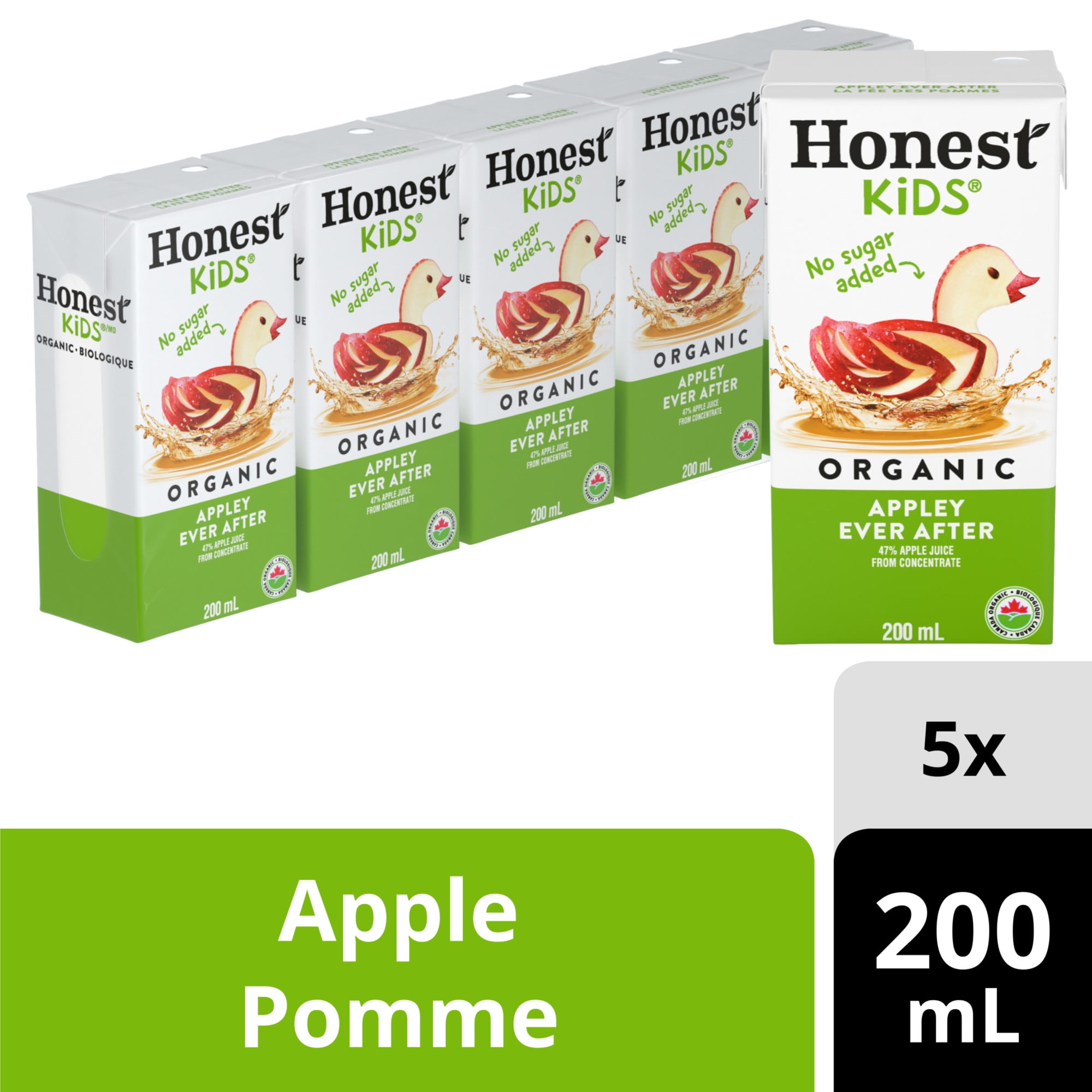 Honest Kids Pomme 5x200ml