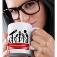 thumbnail image 2 of 3drose, 5 Black Microphones on White, 11oz Magic Transforming Mug, 2 of 7