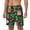 Black, variant on Cute Hedgehogs Cactus Blue pattern Mens Swim Trunks with Compression Liner Stretch Beach Shorts Quick Dry with Zipper Pockets No-Chafing Board Shorts-Medium
