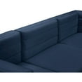 thumbnail image 5 of Meridian Furniture Quincy Navy Velvet Modular Sectional, 5 of 14