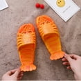 thumbnail image 6 of Lobster Slippers, Funny Animal themed Slippers,Pool Beach Party Shoes,Unisex Shoes Couple Summer Slipper for Kids and Women Men, 6 of 7