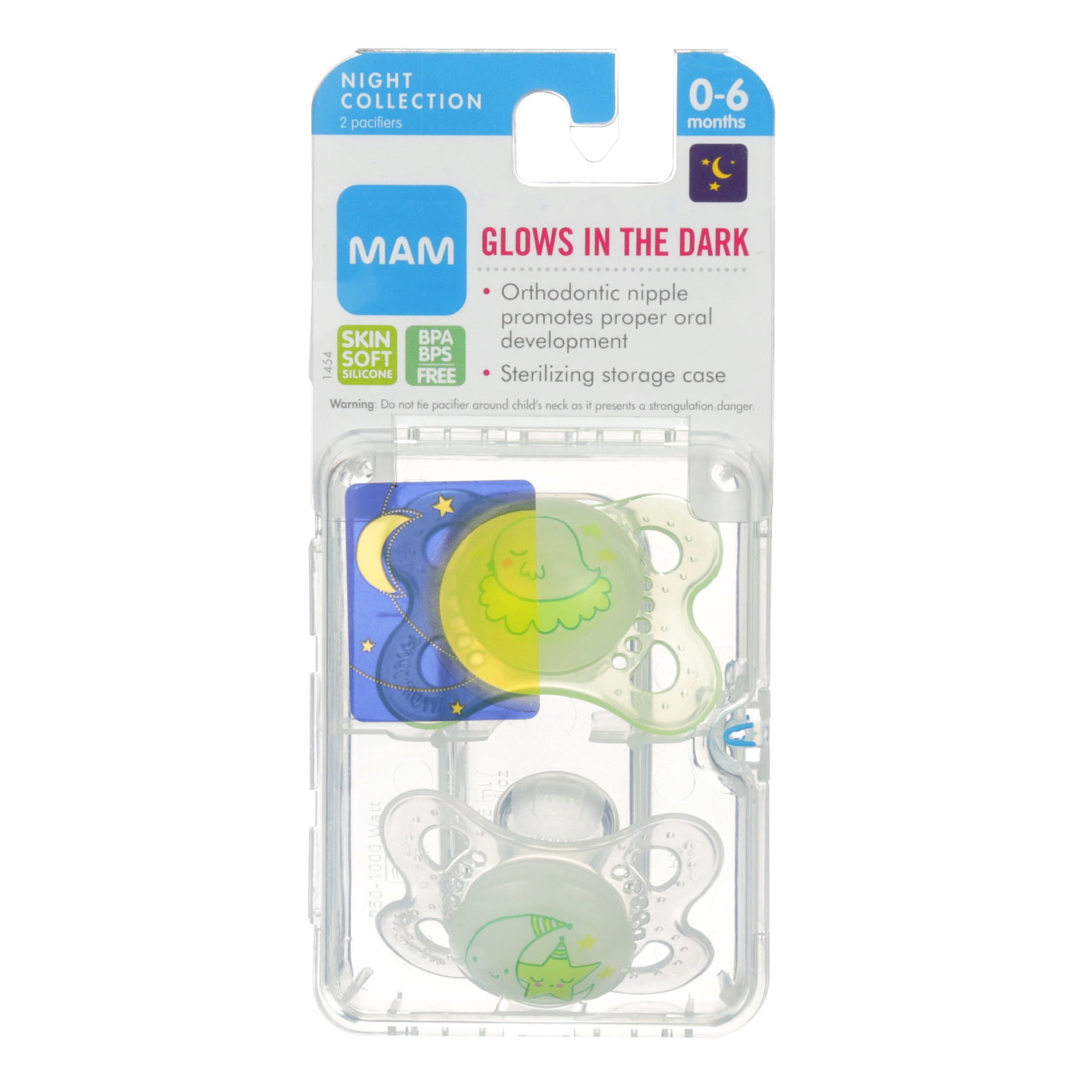 mam glow in the dark pacifier