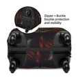 thumbnail image 4 of Daiia Banana Leaf Meditating Gorilla Luggage Cover, Thickened Washable Travel Luggage Covers, Elastic Unique Baggage Covers for 18-20 inch Luggage-X-Large, 4 of 9