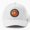 White, variant on Flying Hellfish Baseball Cap, Military-Inspired Fish Character Graphic Design, Classic Hat