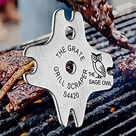 

Mittory Multifunction Barbecue Cleaning Tool Stainless Steel Cleaning Blade