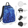 thumbnail image 2 of Easygdp Blurred Star Snow Christmas para Easygdp Yak - Mochila Casual Ligera y Resistente para Viaje y Senderismo para Hombres y Mujeres, 2 of 7