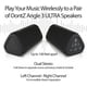 OontZ Angle 3 Ultra Dual - Haut-Parleurs Bluetooth Portables, Édition Deux Haut-Parleurs, une Percée dans les Systèmes de Musique Stéréo, – image 3 sur 5