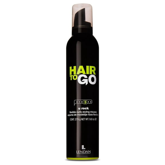Lendan - Curly Hair Mousse - Hair To Go U Rock - 300 ml
