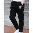 thumbnail image 2 of Aislor Kids Boys Casual Sweatpants Athletic Trousers with Pockets Hiking Climbing Jogging Running Pants Outdoor Quick Dry A Black 2-3, 2 of 7