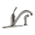 thumbnail image 1 of Delta 400-SS-DST Classic Series Single Handle Kitchen Faucet Side Spray, 1 of 2