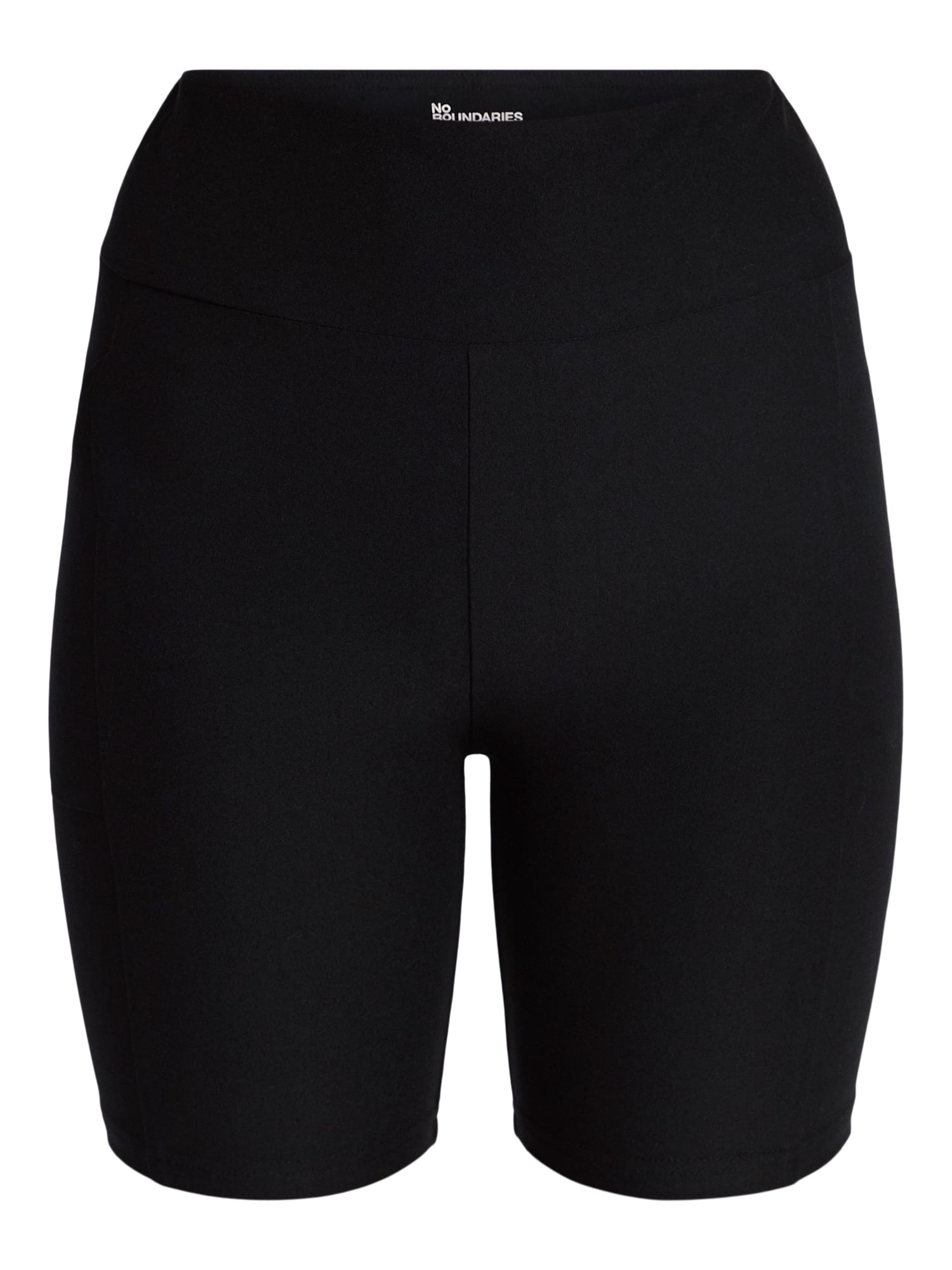No Boundaries High-Rise Biker Shorts with Phone Pocket, 7” Inseam, Women's XXS-XXL