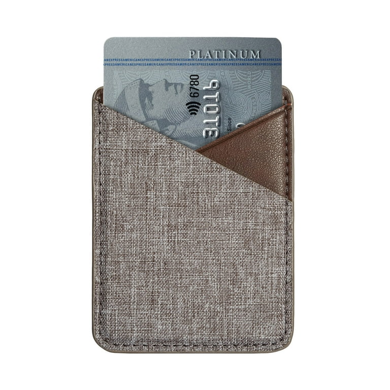 Two Tone Business Card Case, 09 Brown