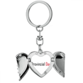 thumbnail image 1 of Celebrate Canada Provincial Day Heart Angel Wing Key Chain Holder, 1 of 3