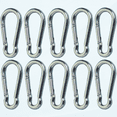 thumbnail image 1 of 316 Stainless Steel Spring Snap Hook Carabiner (04x40mm (1-1/2\\, 1 of 2