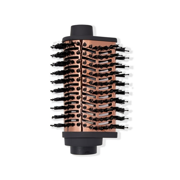 L'ANGE Hair Serie Multivolumen | Cepillo secador intercambiable 2 en 1 | (Accesorio - Negro - Lágrima 60 mm)