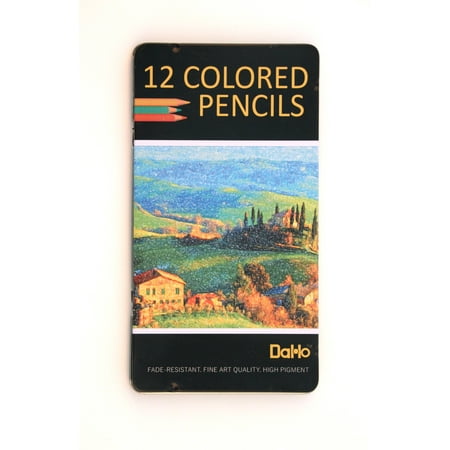 DaHo 12 Premium Colored Pencils (Grass Land)