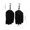 Black, variant on Mosiee Top Layer Cowhide Insulation Gloves Portable Fireproof Non-Slip Outdoor Gloves Black