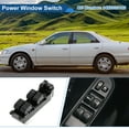 thumbnail image 2 of Interruptor de ventana eléctrica del lado del conductor delantero 1 pieza para Toyota Camry 2002-2005, interruptor de control de ventana No.8482033180, negro, 2 of 7