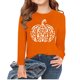 thumbnail image 2 of Blusas y camisas de cuello redondo y manga larga para niños Camisas estampadas de manga larga para Acción de Gracias Camisas lindas de cuello redondo Blusas casuales elegantes Ropa Camisas de cuello r, 2 of 5