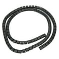 thumbnail image 2 of Electric Scooter Spiral Cable Wrap, 360 Degree Wrap Cuttable PVC Flexible Electric Scooter Brake Line Protector Elastic Black  For Protection, 2 of 8