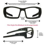 Bikershades Transition Motorcycle Sport Sunglasses Photochromic Day Night Wind Resistant Men