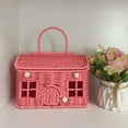 thumbnail image 4 of zhangmingg Stylish Woven Storage Suitcase with Secure Lid and Carrying Handle for Home Organization, 4 of 6
