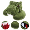 thumbnail image 4 of Lindo dinosaurio con capucha almohada para el cuello de dibujos animados de felpa animal almohada de viaje muñeca de juguete de peluche para niños adultos, 4 of 5